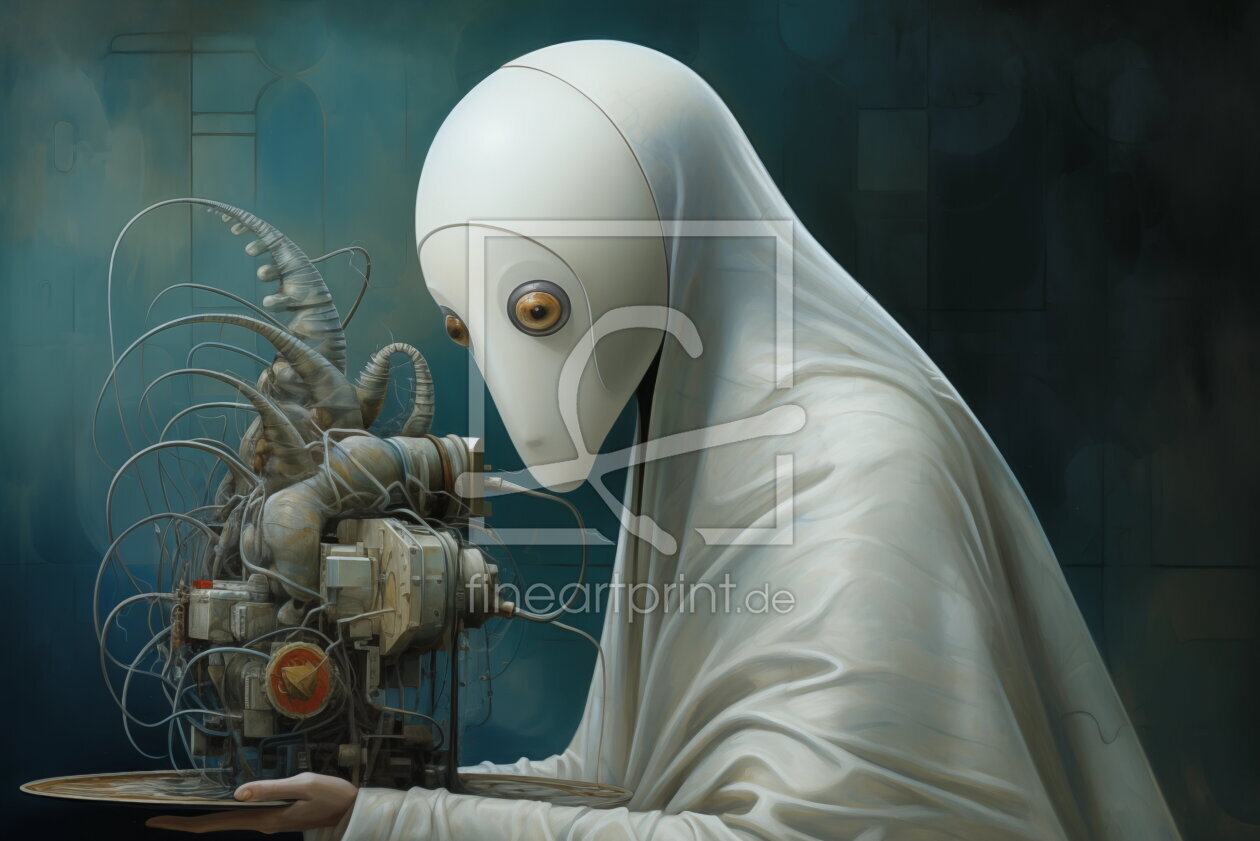 Bild-Nr.: 12819456 Moderne Servicekraft erstellt von Heike  Hultsch