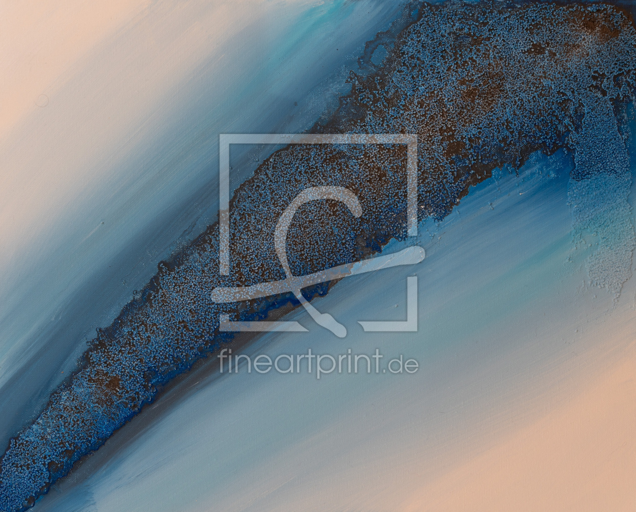 Bild-Nr.: 12856206 Fluss des Eises erstellt von ArtByGritSeeger