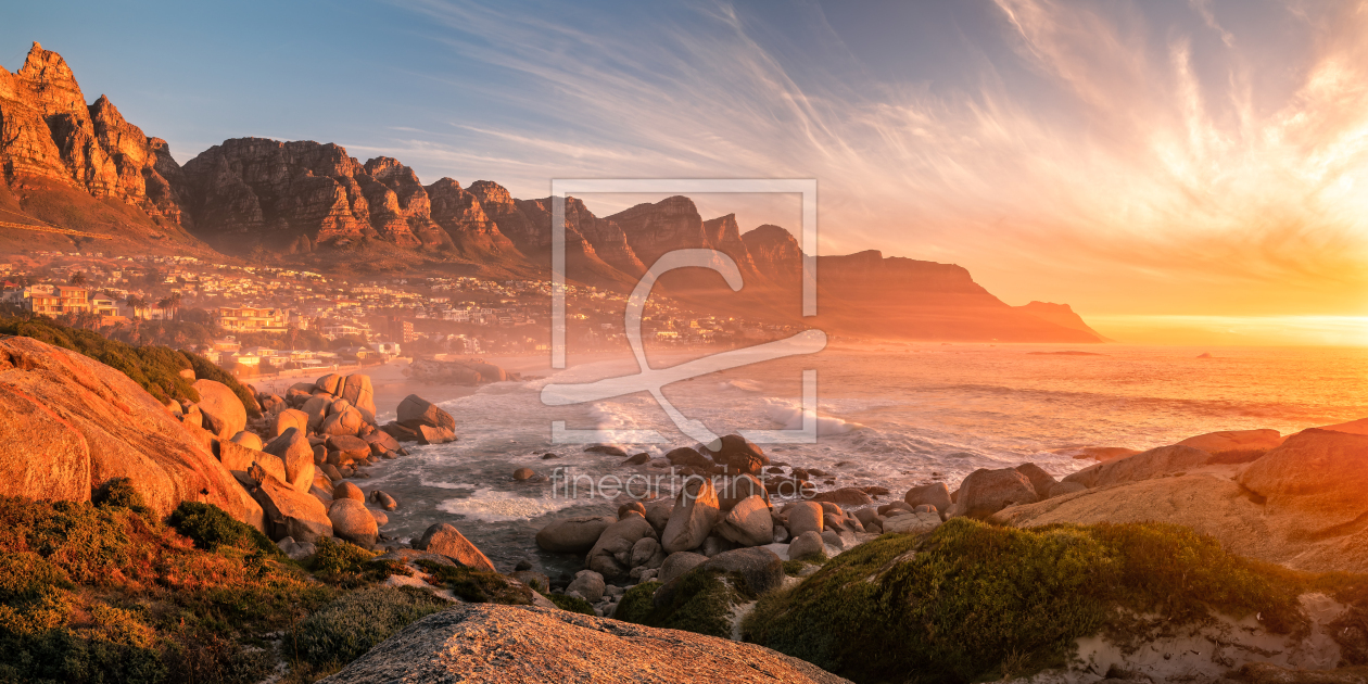 Bild-Nr.: 12903296 Sonnenuntergang Camps Bay Südafrika erstellt von Achim Thomae