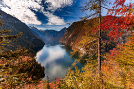 Königssee im Herbst/12923669